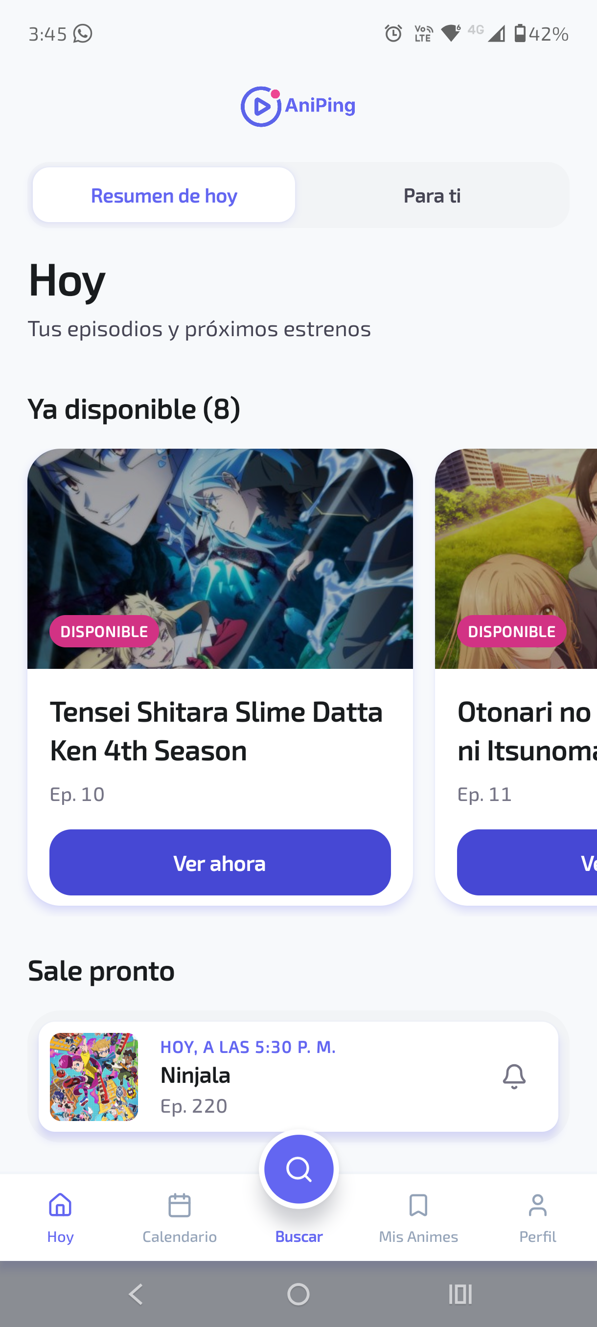 Aniping screenshot